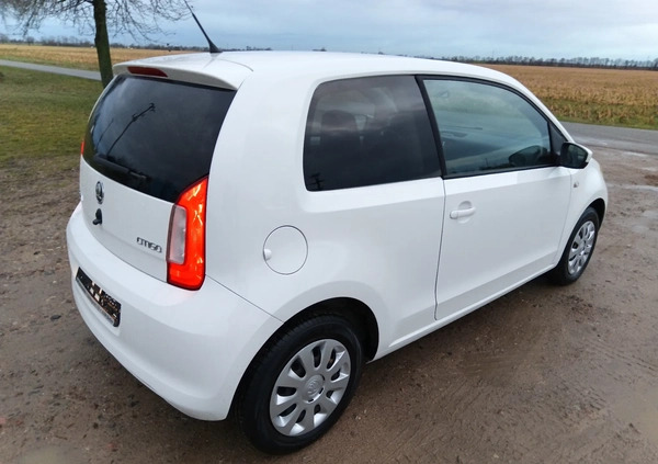 Skoda Citigo cena 19900 przebieg: 115000, rok produkcji 2012 z Tuczno małe 326